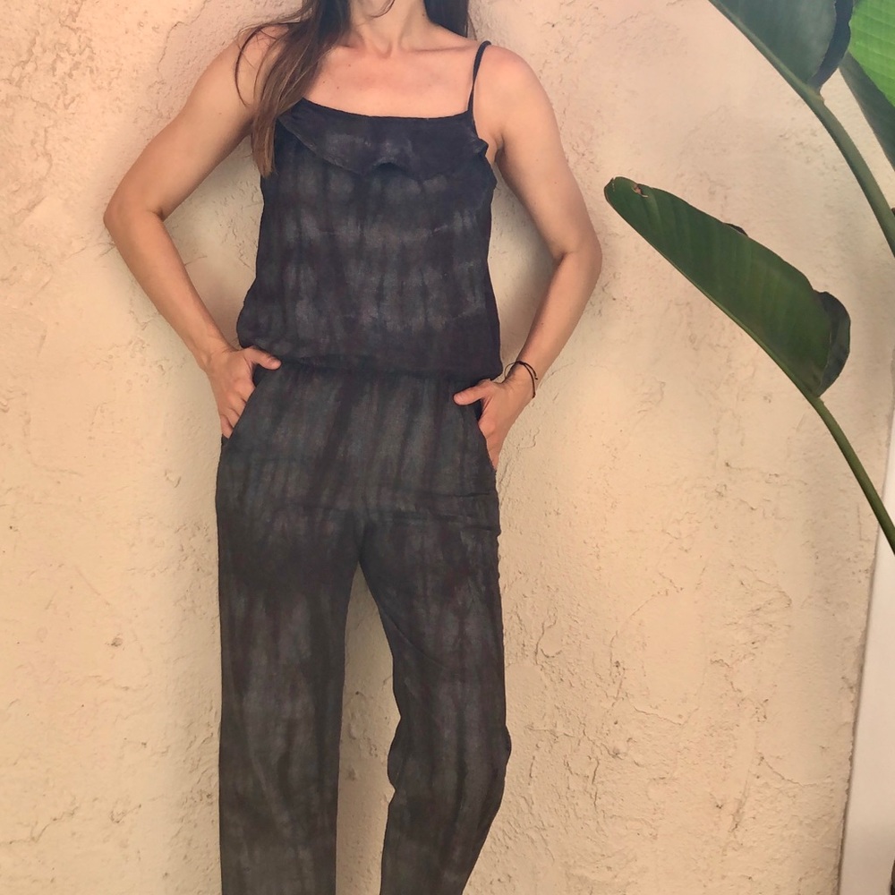 Style Bix 1 Piece Tie Dye Jumpsuit
